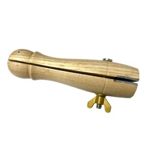 Entenalla de madera con palomilla