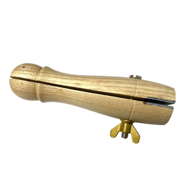 Entenalla de madera con palomilla