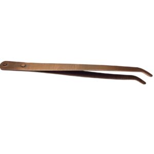 Pinza curva de cobre