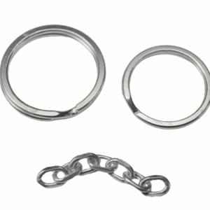 Anillas para llavero plata