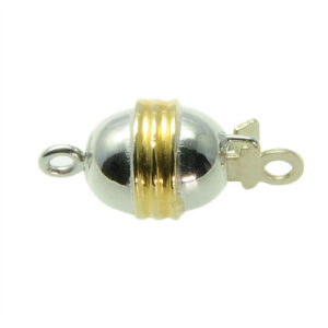 Broche Oro Bicolor 1 vuelta  ref.BLC-72/3