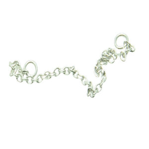 Cadena de seguridad Oro Blanco 0,30mm