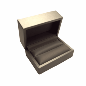 Estuche gris plateado