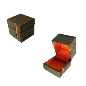 Estuche Marrón y Naranja