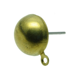 Pendiente Latón 1/2 Bola 10Mm
