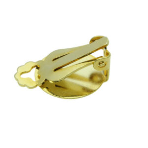 Pendiente Omega Latón Dorado ref.6356815
