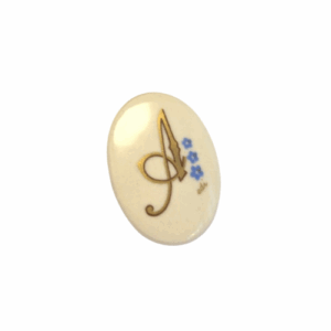 Iniciales porcelana