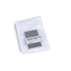 Soldadura plata en lámina