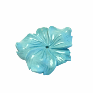 Turquesa fina flores